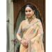 Picture of Elegant Linen Bisque Saree