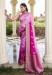Picture of Graceful Georgette Purple Saree