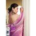 Picture of Graceful Georgette Purple Saree
