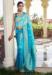 Picture of Fascinating Georgette Dark Cyan Saree