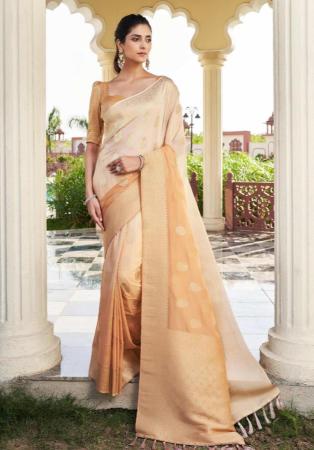 Picture of Admirable Georgette Burly Wood Saree