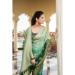 Picture of Grand Georgette Sea Green Saree