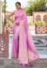 Picture of Charming Georgette Pale Violet Red Saree