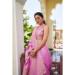 Picture of Charming Georgette Pale Violet Red Saree