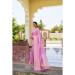 Picture of Charming Georgette Pale Violet Red Saree