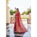 Picture of Pleasing Georgette Indian Red Saree
