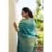 Picture of Charming Georgette Cadet Blue Saree