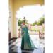 Picture of Charming Georgette Cadet Blue Saree