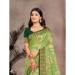 Picture of Comely Cotton & Silk Dark Khaki Saree