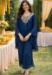 Picture of Chiffon Midnight Blue Readymade Salwar Kameez