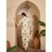 Picture of Magnificent Silk Tan Readymade Salwar Kameez