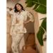 Picture of Superb Silk Beige Readymade Salwar Kameez