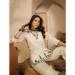 Picture of Ravishing Silk Beige Readymade Salwar Kameez