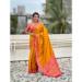 Picture of Good Looking Silk Dark Orange Saree