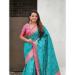Picture of Pleasing Silk Steel Blue Saree