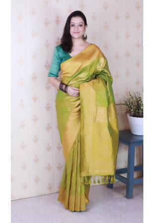 Picture of Wonderful Silk Light Sea Green Saree