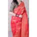 Picture of Lovely Silk Dark Salmon Saree