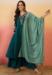 Picture of Fine Silk Midnight Blue Readymade Salwar Kameez