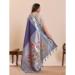 Picture of Nice Silk Dark Slate Blue Saree
