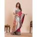 Picture of Pleasing Silk Maroon Saree