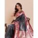 Picture of Admirable Silk Golden Rod Saree