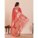 Picture of Gorgeous Silk Light Coral Saree
