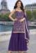 Picture of Georgette Midnight Blue Readymade Salwar Kameez