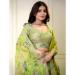 Picture of Sightly Organza Yellow Green Lehenga Choli