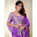 Picture of Amazing Organza Blue Violet Lehenga Choli