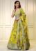 Picture of Exquisite Organza Yellow Lehenga Choli