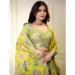 Picture of Exquisite Organza Yellow Lehenga Choli