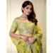 Picture of Exquisite Organza Yellow Lehenga Choli