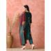 Picture of Shapely Silk Dark Slate Grey Readymade Salwar Kameez