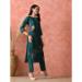 Picture of Shapely Silk Dark Slate Grey Readymade Salwar Kameez