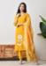 Picture of Charming Silk Golden Readymade Salwar Kameez