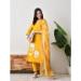 Picture of Charming Silk Golden Readymade Salwar Kameez