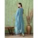 Picture of Marvelous Silk Cadet Blue Readymade Salwar Kameez