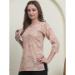 Picture of Stunning Cotton Rosy Brown Kurtis & Tunic