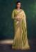 Picture of Stunning Silk Dark Khaki Saree