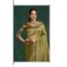 Picture of Wonderful Silk Dark Khaki Saree