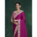 Picture of Statuesque Silk Medium Violet Red Saree
