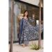 Picture of Chiffon Midnight Blue Readymade Salwar Kameez