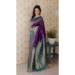 Picture of Alluring Silk Purple Saree