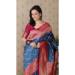 Picture of Delightful Silk Steel Blue Saree