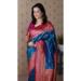 Picture of Classy Silk Saddle Brown Saree