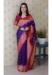 Picture of Alluring Silk Midnight Blue Saree