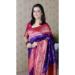 Picture of Alluring Silk Midnight Blue Saree