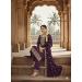 Picture of Comely Georgette Purple Straight Cut Salwar Kameez