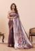 Picture of Resplendent Silk Plum Saree