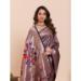 Picture of Resplendent Silk Plum Saree